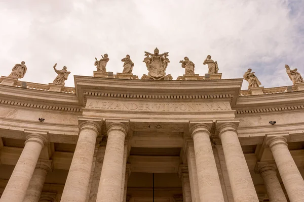 Vatikan Şehri Talya Haziran 2018 Vatikan Daki Aziz Peter Meydanı — Stok fotoğraf