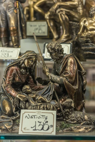 Венеция Италия Июня 2018 Года Рождественские Артефакты Выставлены Магазине Венеции — стоковое фото