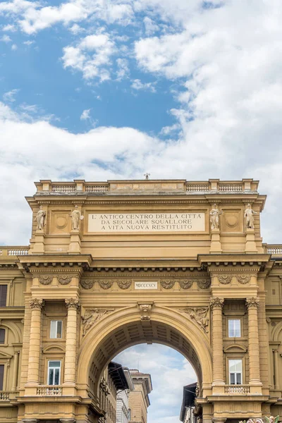 Florence Italië Juni 2018 Het Ancient Center Van Stad Restoreerd — Stockfoto