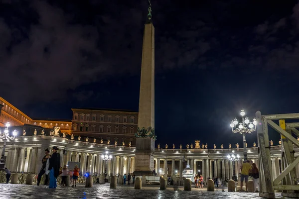 2018年6月23日 梵蒂冈圣彼得广场的方尖碑 — 图库照片