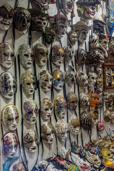 Venedig Italien Juli 2018 Venezianische Masken Venedig Italien — Stockfoto