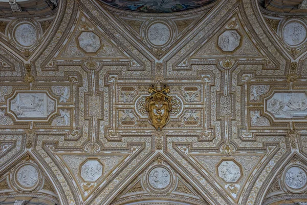 Cidade Vaticano Itália Junho 2018 Decoração Cúpula Teto Basílica São — Fotografia de Stock