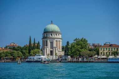 Venedik, İtalya - 01 Temmuz 2018: Venedik, İtalya 'da Lido di Venezia