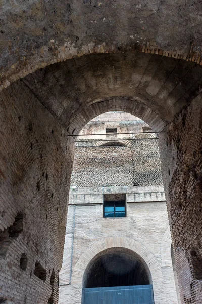 Rome Italië Juni 2018 Interieur Van Het Romeinse Colosseum Colosseo — Stockfoto