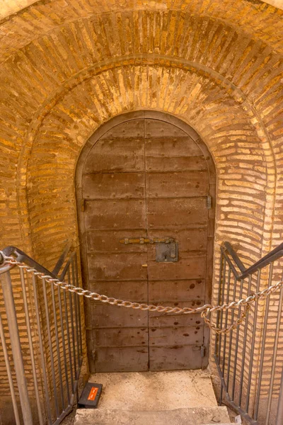 Roma Italia Junio 2018 Puerta Encadenada Castel Sant Angelo Mausoleo —  Fotos de Stock