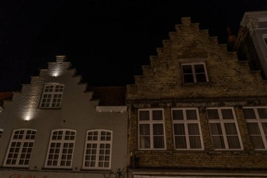 Avrupa, Belçika, Bruges, büyük bir bina.