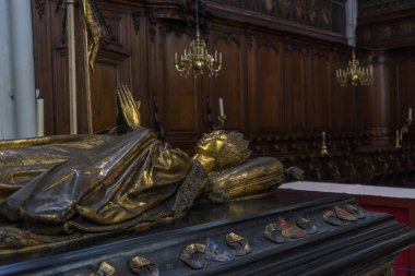 Burgundy Mary 'nin Mezarı, Meryem Ana Kilisesi, Bruges, Belçika, Avrupa