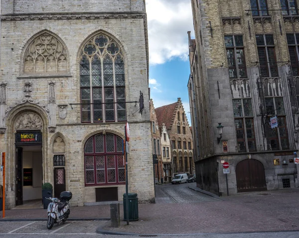 Museo Papas Fritas Museo Papas Fritas Brujas Bélgica Europa Día — Foto de Stock