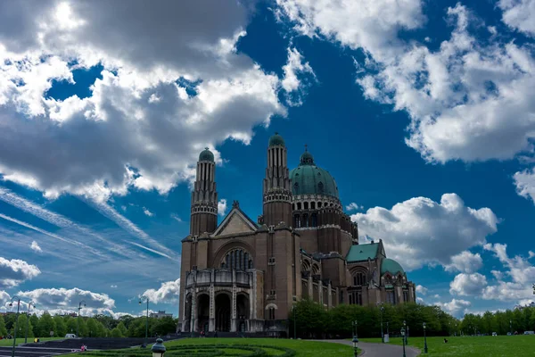 Basílica Sagrado Coração Bruxelas Bélgica — Fotografia de Stock