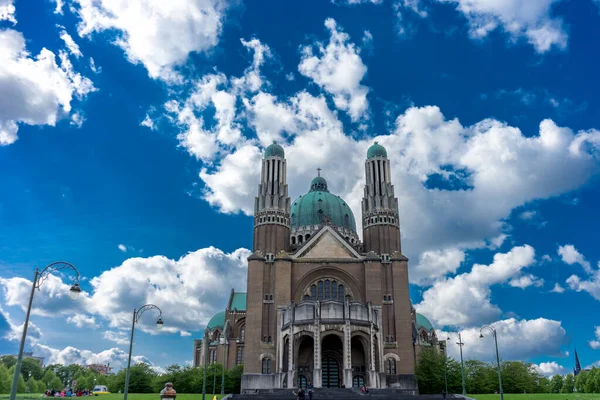 Basílica Sagrado Coração Bruxelas Bélgica — Fotografia de Stock