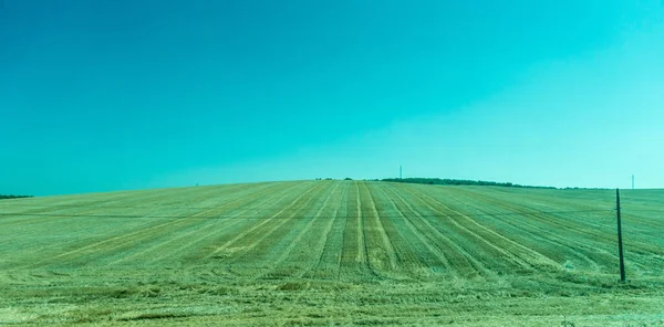 スペイン ロンダ ヨーロッパ 澄んだ青い空に対する農業分野の科学的見解 — ストック写真