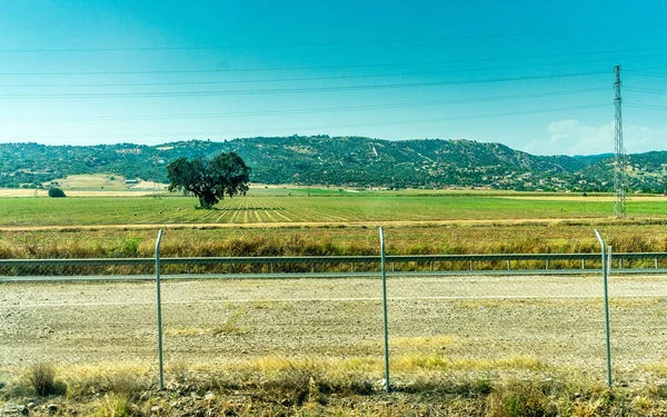 Spanien Cordoba Scenic View Landwirtschaft Gegen Sky — Stockfoto