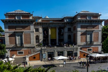 Madrid, İspanya - 17 Haziran 2017: Prada Müzesi Tesoros De La Hispanik Society of America, İspanya, Avrupa, Museo del Prado