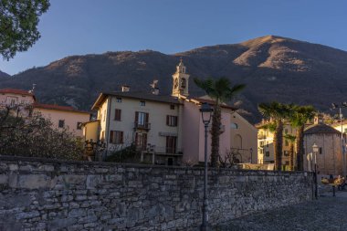 Lecco, İtalya-1 Nisan 2018: Lecco, Lombardy 'deki ünlü Villa