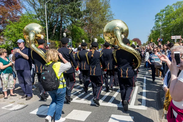Nederländerna Sassenheim April 2018 Bulbflower Parade 2018 Bloemencorso Bollenstreek Festliga — Stockfoto