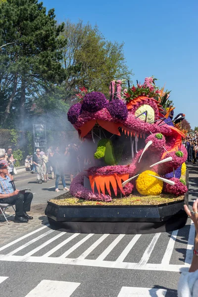 Nederländerna Sassenheim April 2018 Blomsterparad 2018 Bloemencorso Bollenstreek Festliga Spektakel — Stockfoto