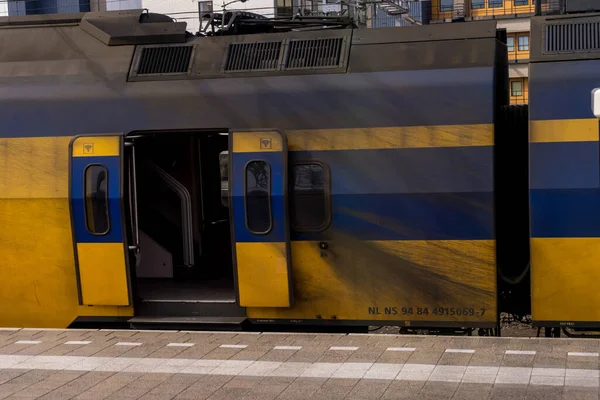 Hollanda Lahey Mart 2018 Hollanda Ulusal Treni Intercity — Stok fotoğraf