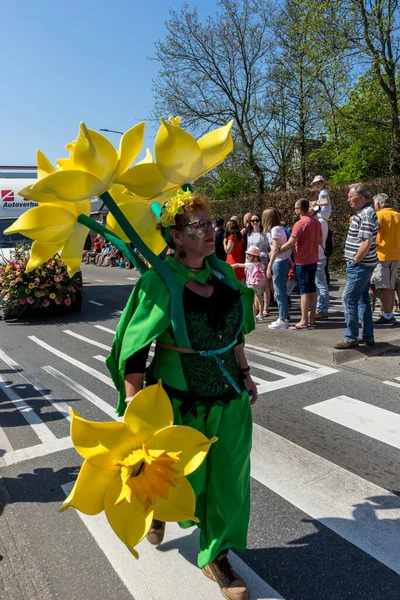 Nederländerna Sassenheim April 2018 Blomsterparad 2018 Bloemencorso Bollenstreek Festliga Spektakel — Stockfoto