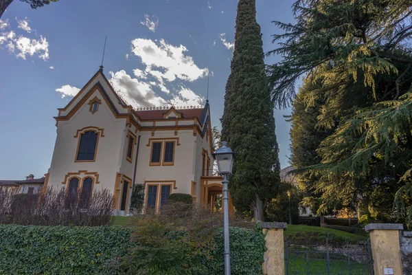 Lecco Olaszország 2018 Április Famous Villa Lecco Lombardy — Stock Fotó