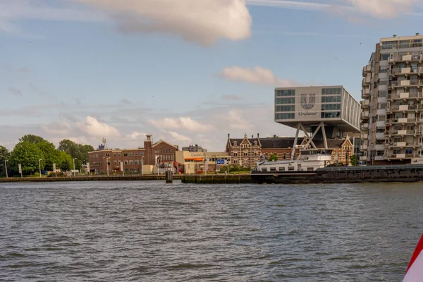 Rotterdam Nederland Juli 2016 Nederlandse Vlag Het Bedrijf Unilever Unilever — Stockfoto