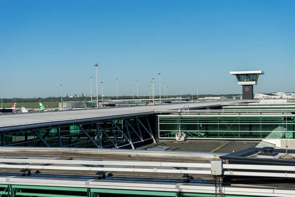 Países Bajos Amsterdam Schiphol May 2018 Schiphol Uno Los Aeropuertos — Foto de Stock