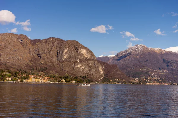 Europa Italia Bellagio Lago Como Cadenabbia Vista Escena Del Mar —  Fotos de Stock