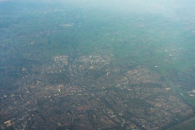 Amsterdam Schiphol Hollanda, geniş bir su kütlesi manzarası