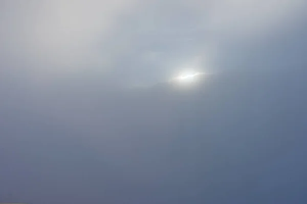 Zicht Wolken Vanuit Vliegtuigraam Een Close Van Wolken Lucht — Stockfoto