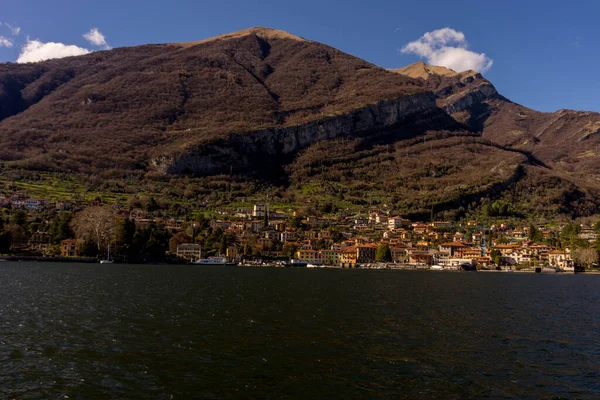 Ιταλία Lecco Cityscape Θέα Λίμνη Como — Φωτογραφία Αρχείου
