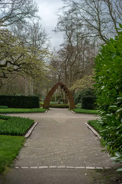 네덜란드 정원에 — 스톡 사진