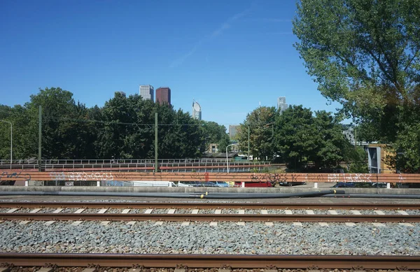 Niederlande Die Skyline Von Den Haag — Stockfoto