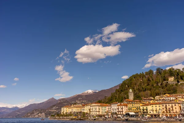 Italia Lecco Lago Como Pontile Bellagio — Foto Stock