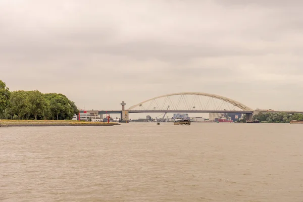 Niederlande Rotterdam Die Van Brienenoord Brücke Niederländisch Van Brienenoordbrug Ist — Stockfoto