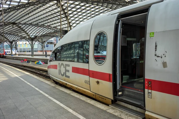 Cologne Germany May 2018 Snapshot Deutsche Bahn Railway Staion Ice — Stock Photo, Image