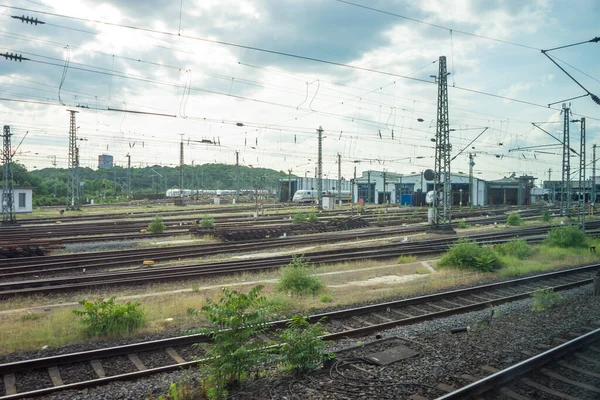 Colônia Alemanha Maio 2018 Instantâneo Deutsche Bahn Railway Staion Ice — Fotografia de Stock