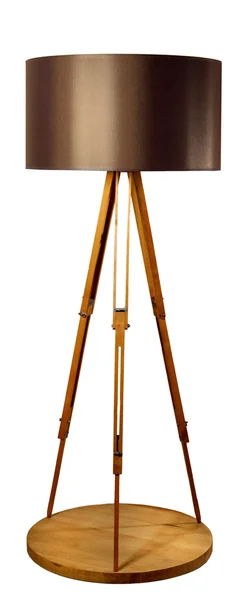 Stylish tripod lamp — Stock Photo, Image