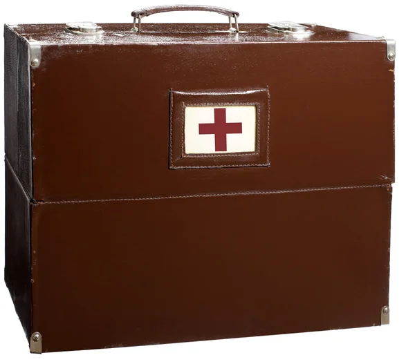 Old medical suitcase. — Stock Photo, Image