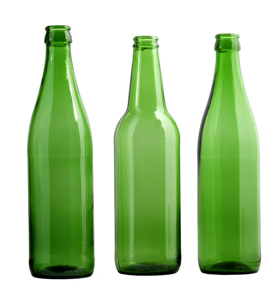 Green bottles — Stock Photo, Image