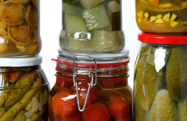 Composition of jars — Stock Photo, Image