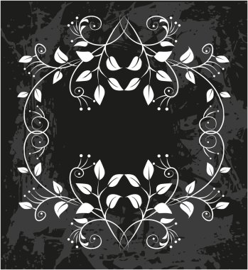 Desenli dekoratif çerçeve