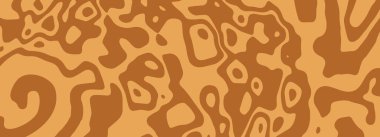 Ürkütücü şekerlemeler, ürkütücü damlalar ve gizemli girdaplar. Bayram tasarımları için koyu kehribar desenli. Cadılar Bayramı tarzında stok vektör illüstrasyonu.