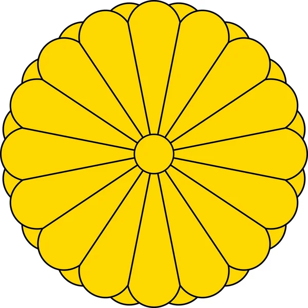 Imperial seal of Japan — Stock Photo, Image