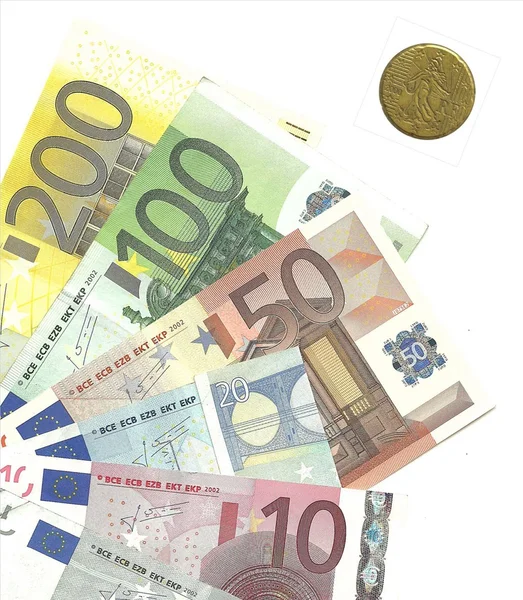 Euro para — Stok fotoğraf