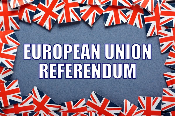 European Union Referendum — Stock Photo, Image