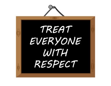 Treat Everyone With Respect clipart