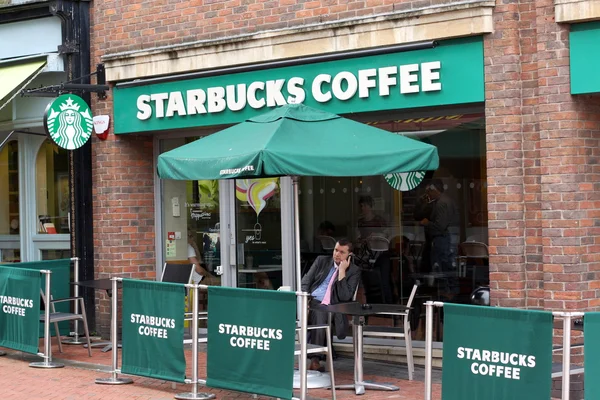 Starbucks Coffee — Stock Photo, Image