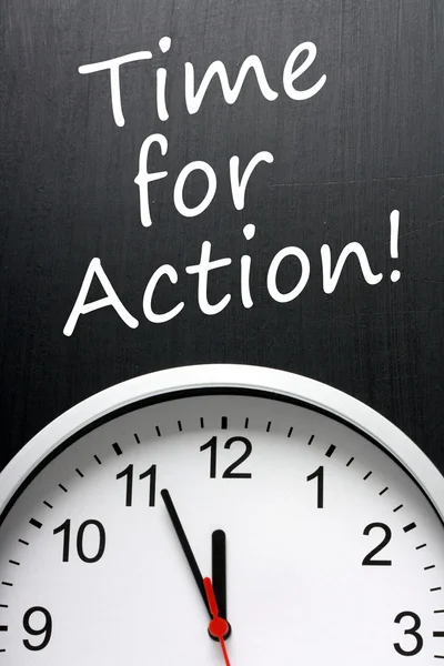 Time For Action! — Stock Photo, Image