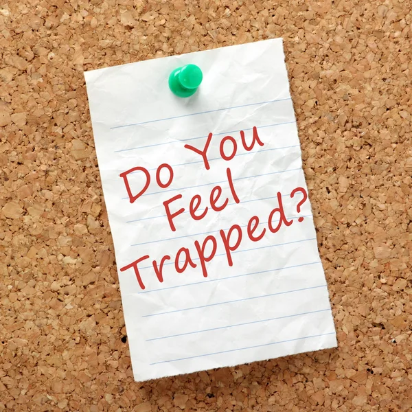 Do You Feel Trapped? — Stock Photo, Image