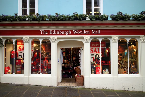 El molino de Woollen de Edimburgo — Foto de Stock
