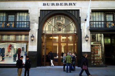 Burberry Store London clipart
